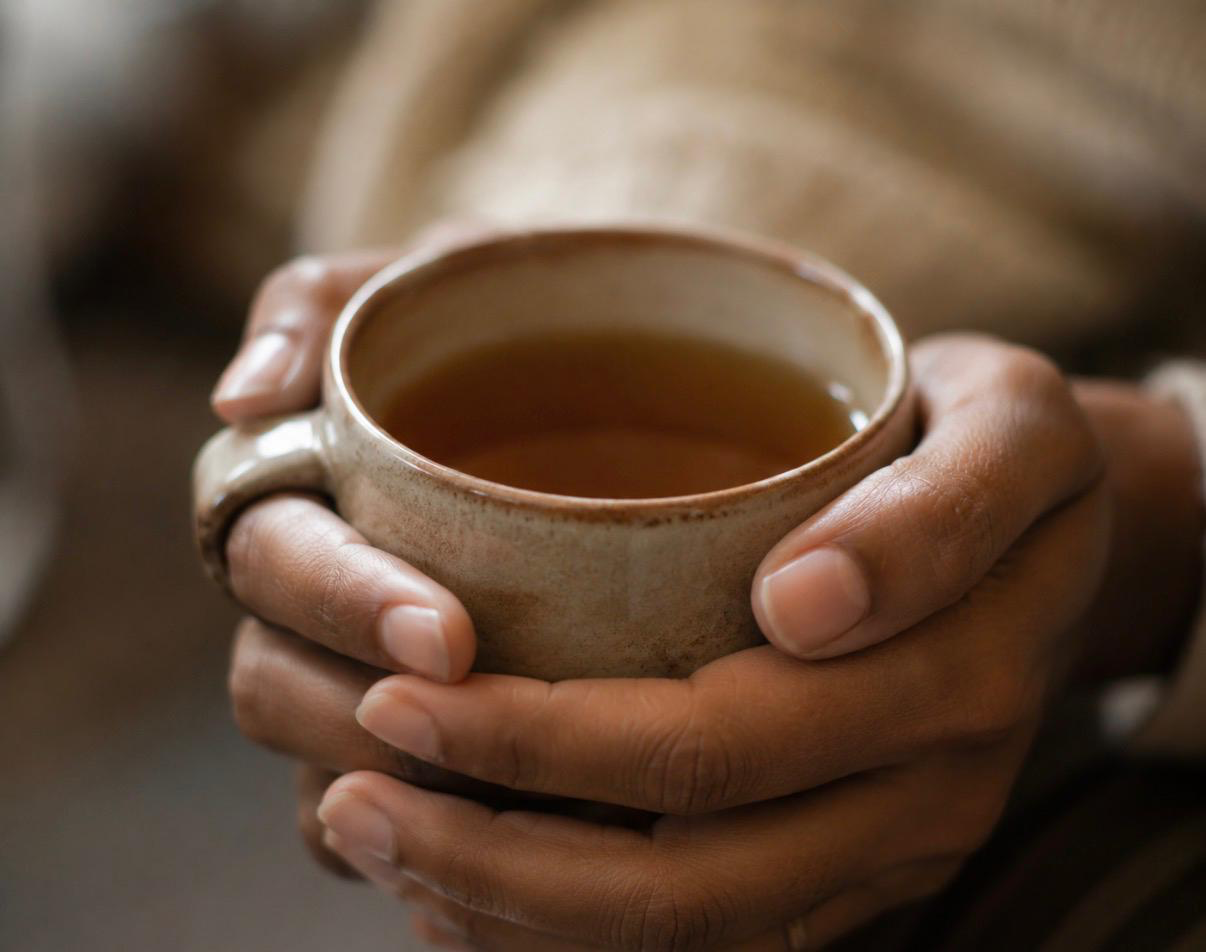 Warmth grounding therapy